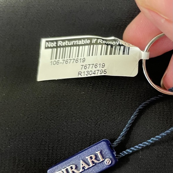 Ruby (natural) and White zircon ring in silver - Picture 12 of 12